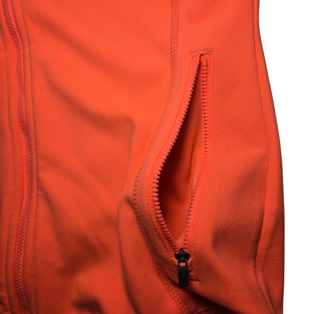 Puma Women's Bright Orange Full-Zip Jacket - Picture 3 of 9
